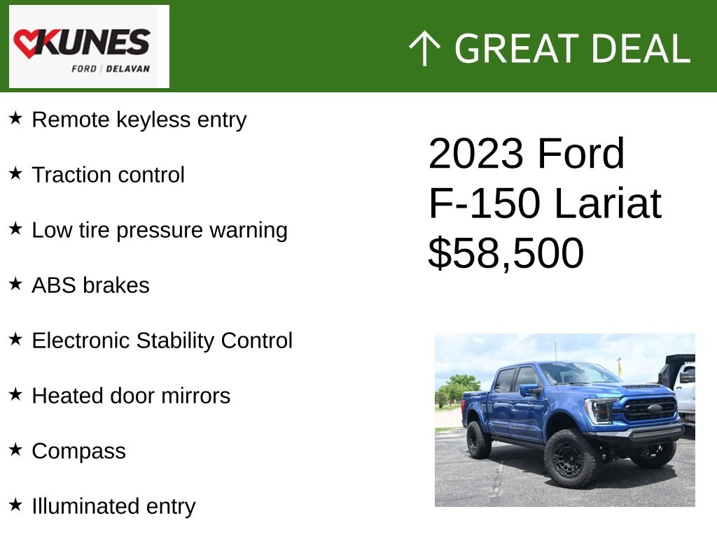 Certified 2023 Ford F-150 Black Ops Edition Truck SuperCrew Cab
