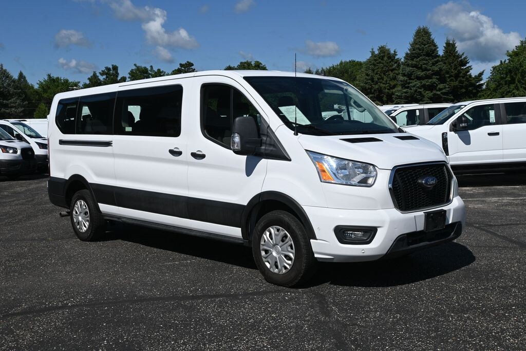 Used 2022 Ford Transit-350 Passenger XLT Wagon Low Roof Van