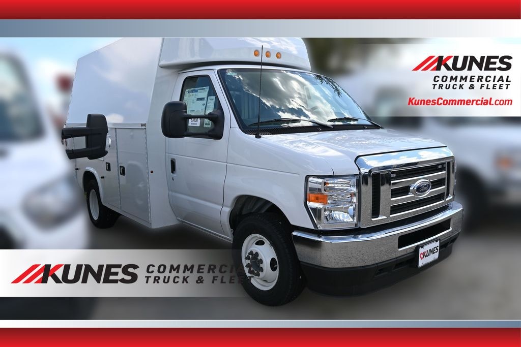 New 2025 Ford E-350 Cutaway Base Enclosed Service Body Truck