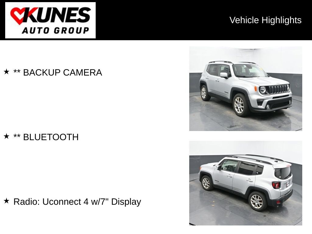 Used 2020 Jeep Renegade Latitude SUV