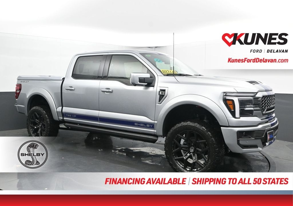 New 2025 Ford F-150 Shelby Supercharged 785+HP Truck SuperCrew Cab