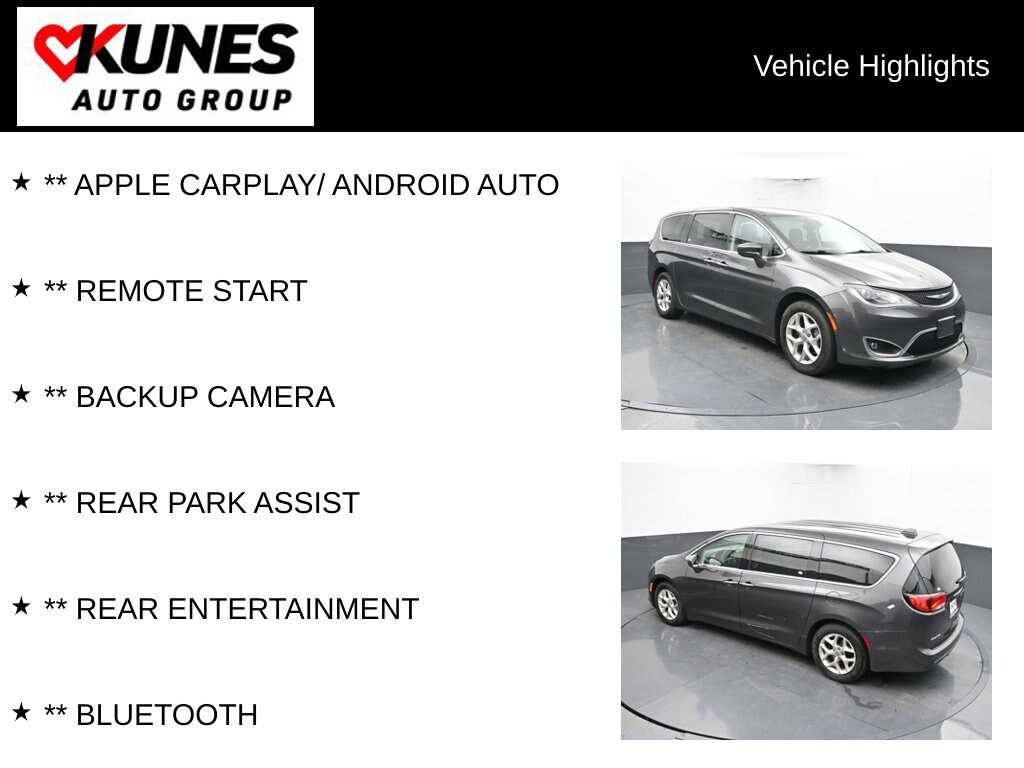 Used 2018 Chrysler Pacifica Touring Plus Van