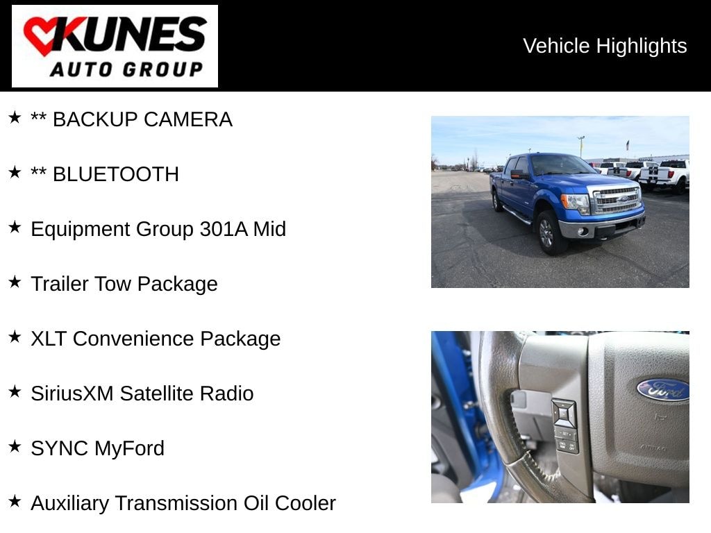 Used 2013 Ford F-150 Truck SuperCrew Cab