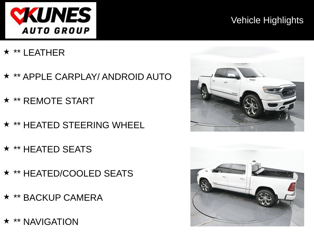 Used 2019 Ram 1500 Limited Truck