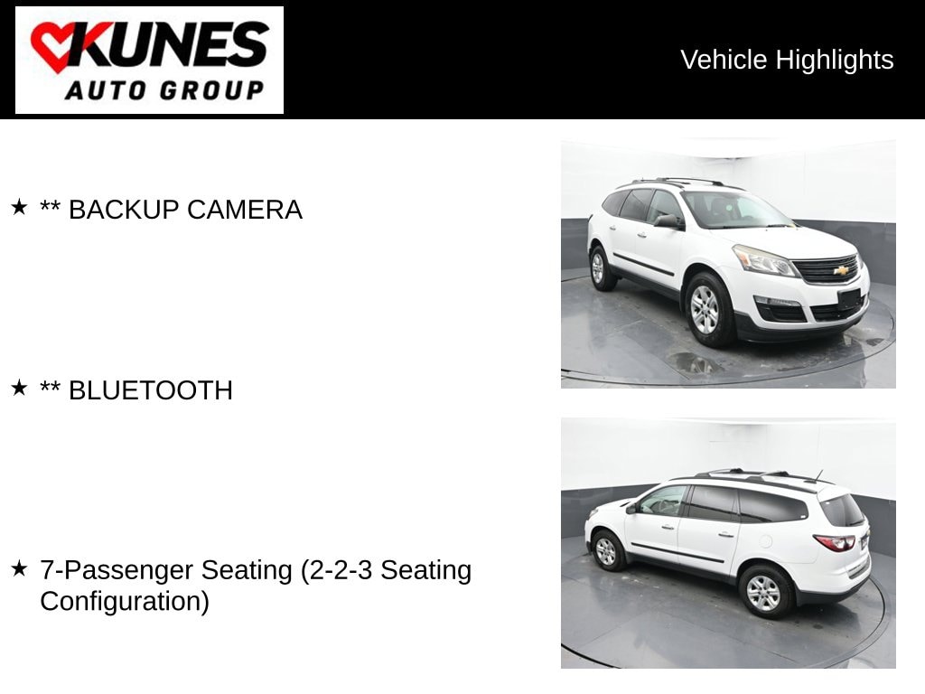Used 2017 Chevrolet Traverse LS SUV