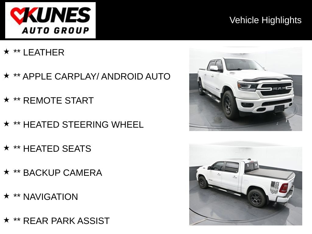 Used 2020 Ram 1500 Laramie Truck