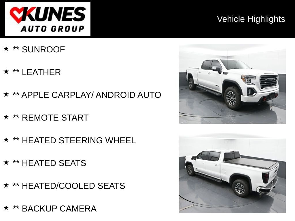 Used 2019 GMC Sierra 1500 AT4 Truck
