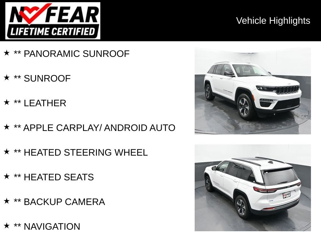 Used 2024 Jeep Grand Cherokee 4xe SUV