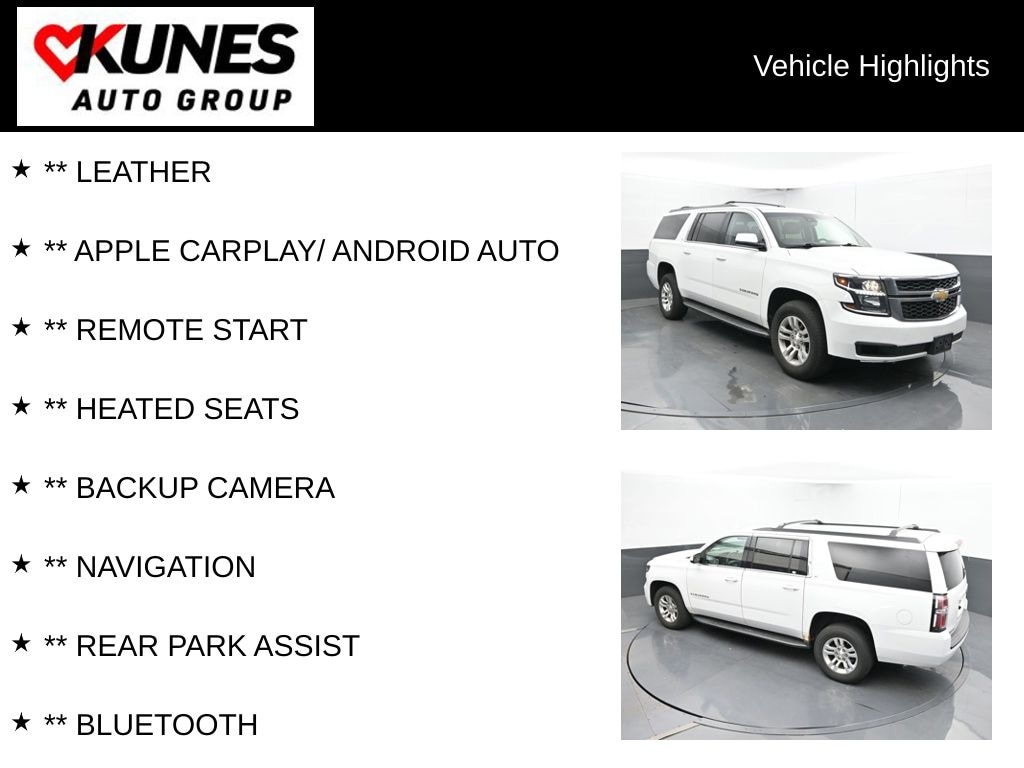 Used 2017 Chevrolet Suburban LT SUV