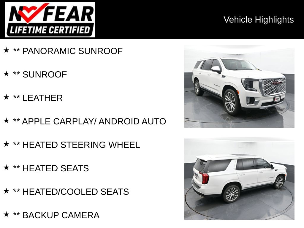 Used 2022 GMC Yukon Denali SUV