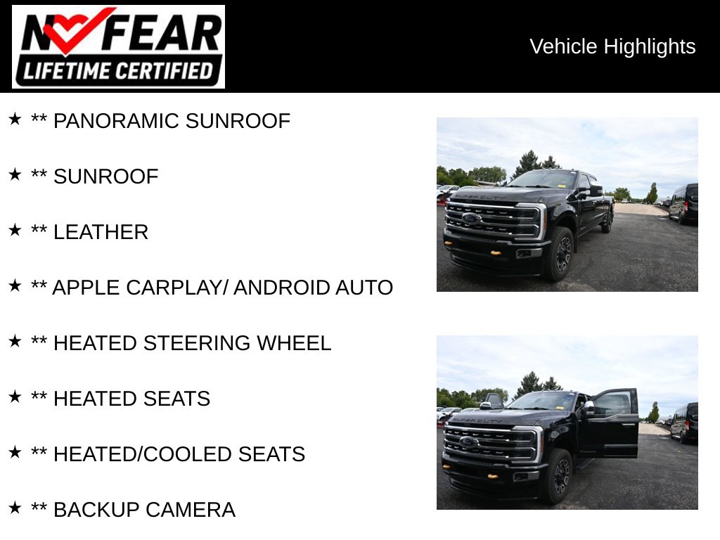 Used 2024 Ford F-350SD Platinum Truck