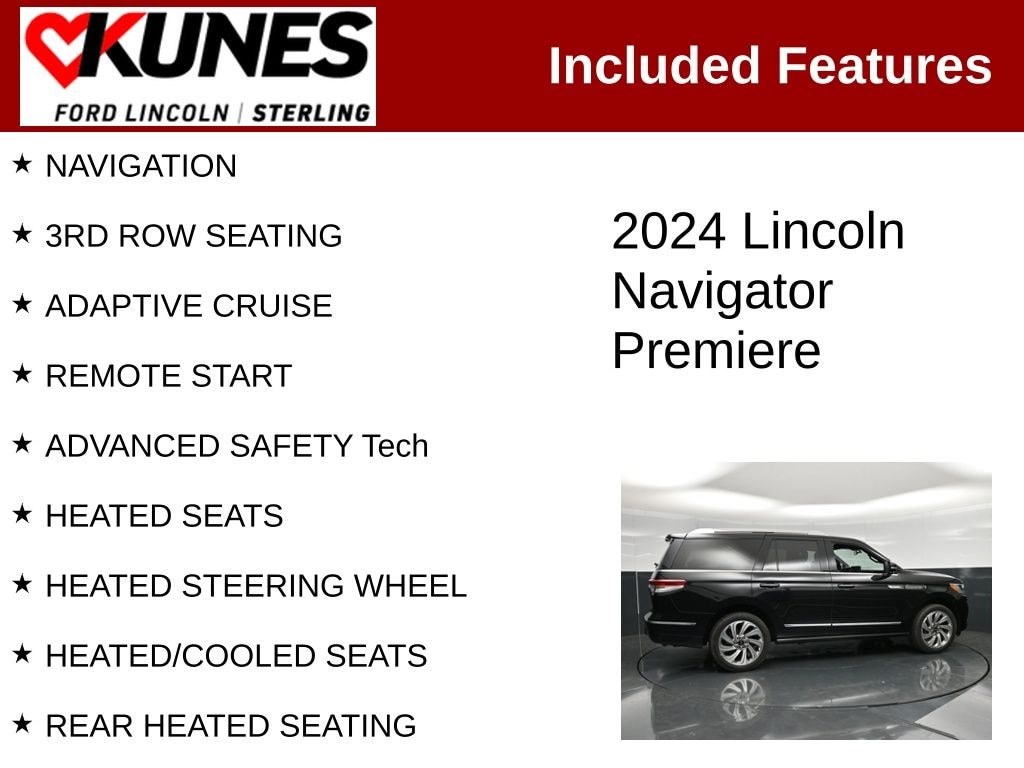 Certified 2024 Lincoln Navigator Premiere SUV