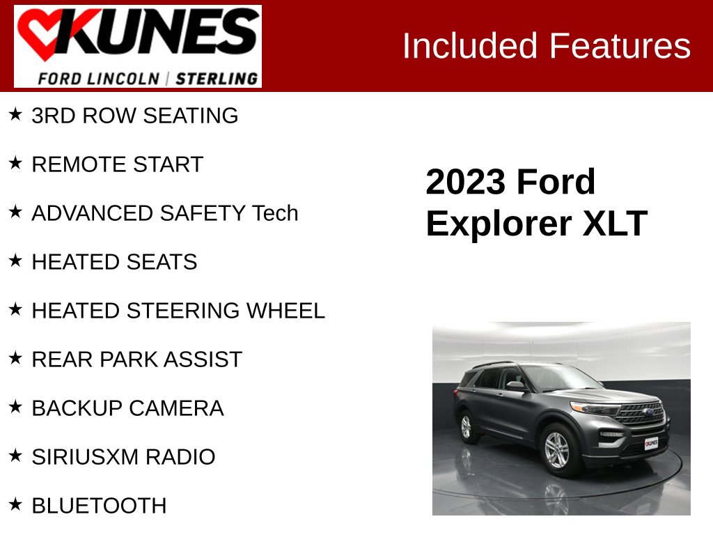 Used 2023 Ford Explorer XLT SUV