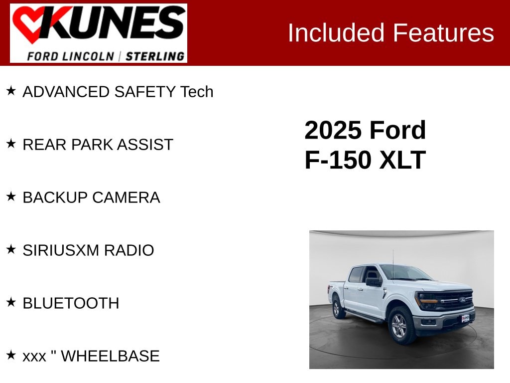 Certified 2025 Ford F-150 XLT Truck SuperCrew Cab