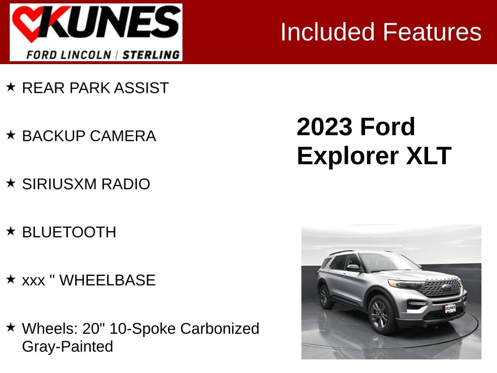 Used 2023 Ford Explorer XLT SUV