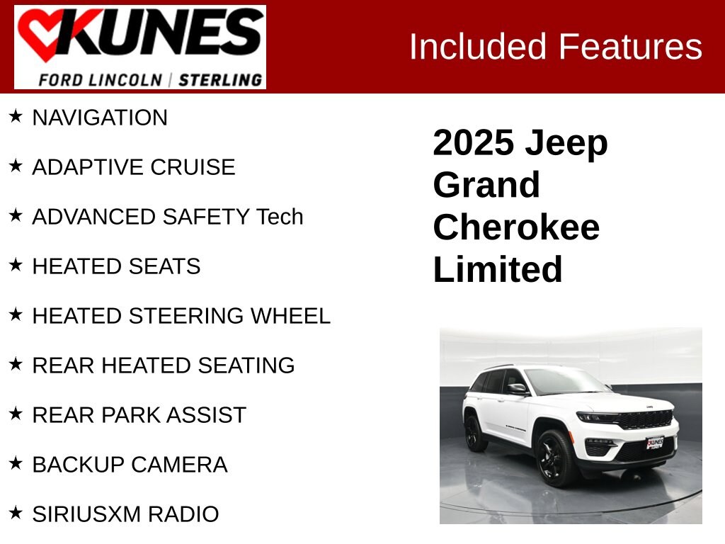 Used 2025 Jeep Grand Cherokee Limited SUV