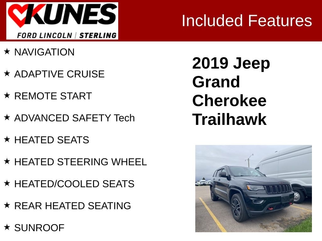 Used 2019 Jeep Grand Cherokee Trailhawk SUV