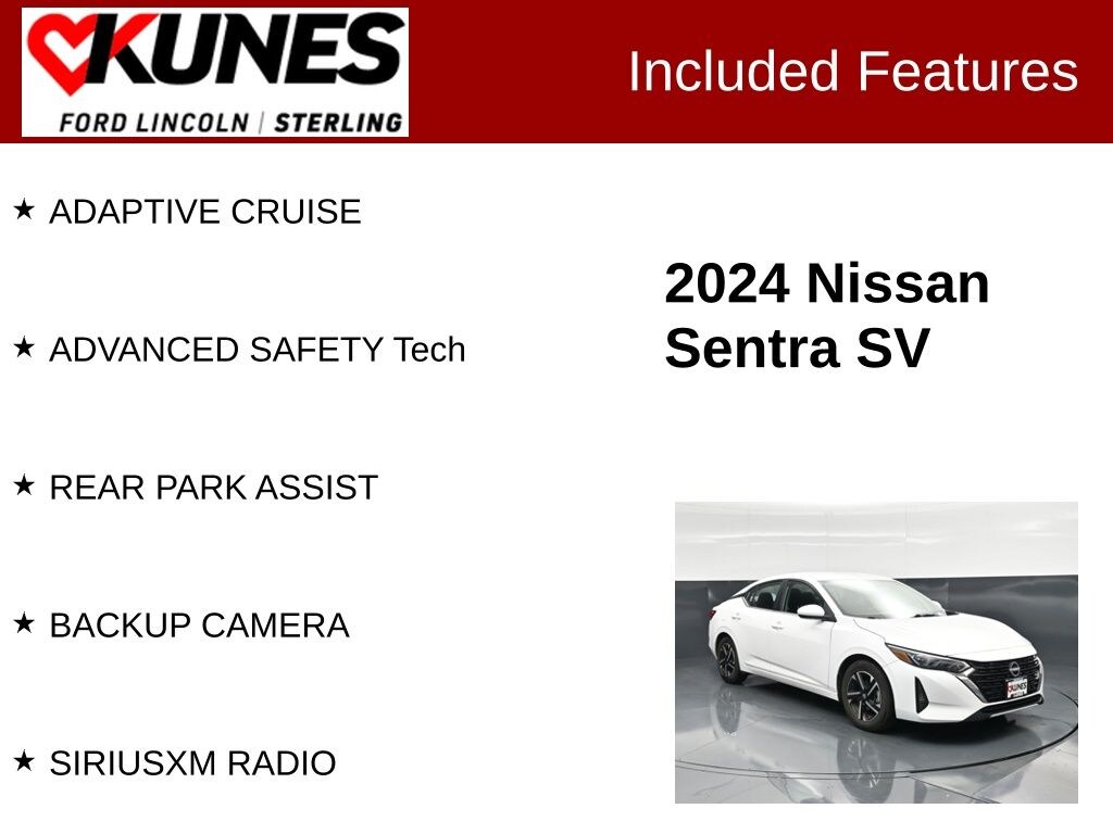 Used 2024 Nissan Sentra SV Sedan