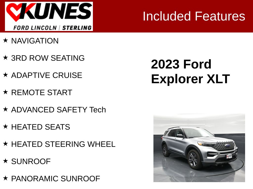 Used 2023 Ford Explorer XLT SUV