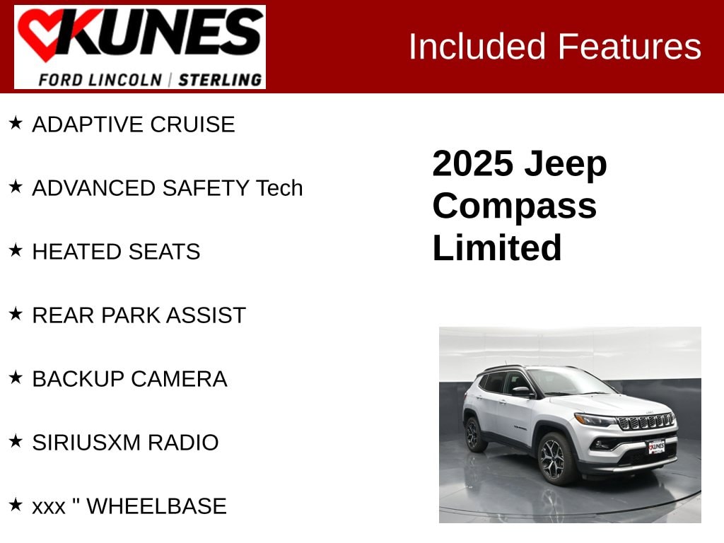Used 2025 Jeep Compass Limited SUV