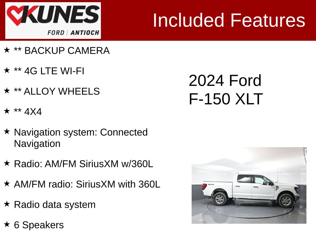 Used 2024 Ford F-150 XLT Truck