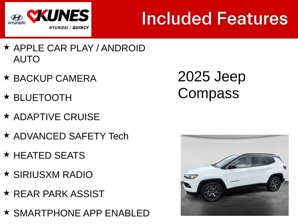 Used 2025 Jeep Compass Limited SUV