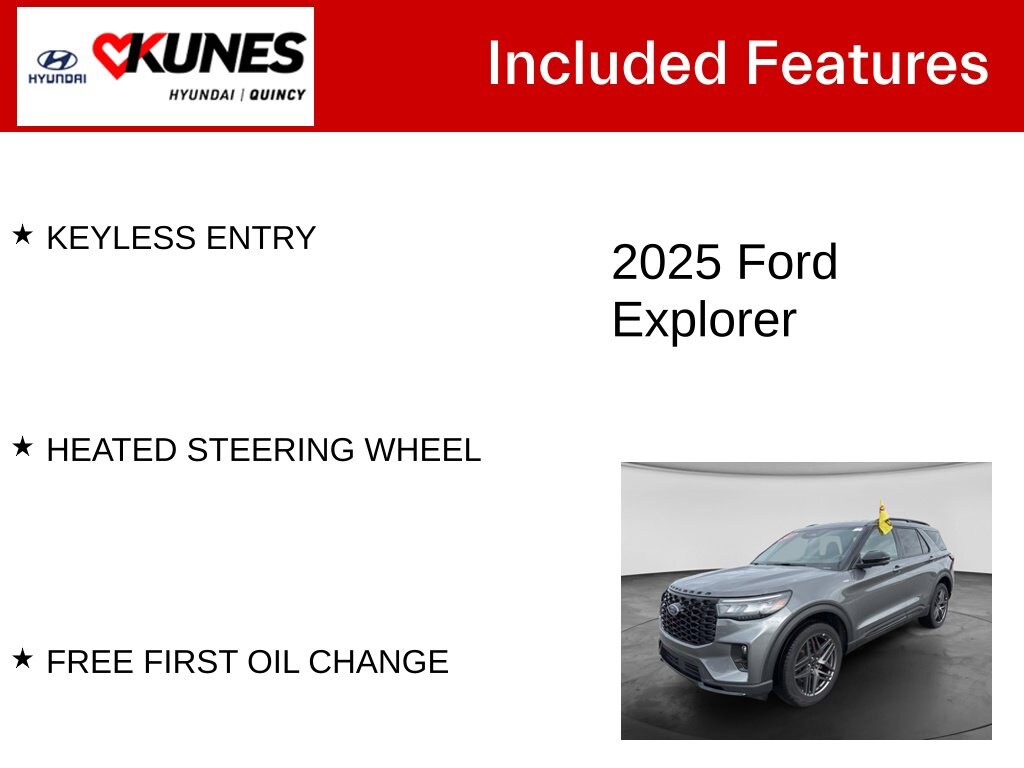 Used 2025 Ford Explorer ST-Line SUV