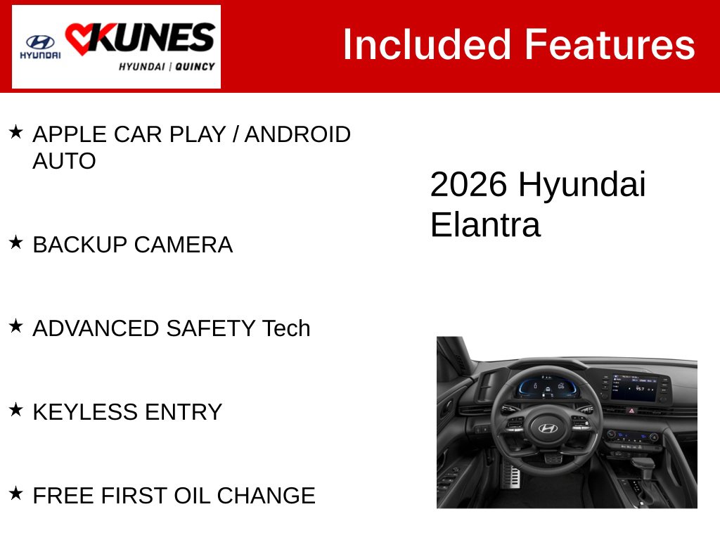 Used 2026 Hyundai Elantra SEL Sport Sedan