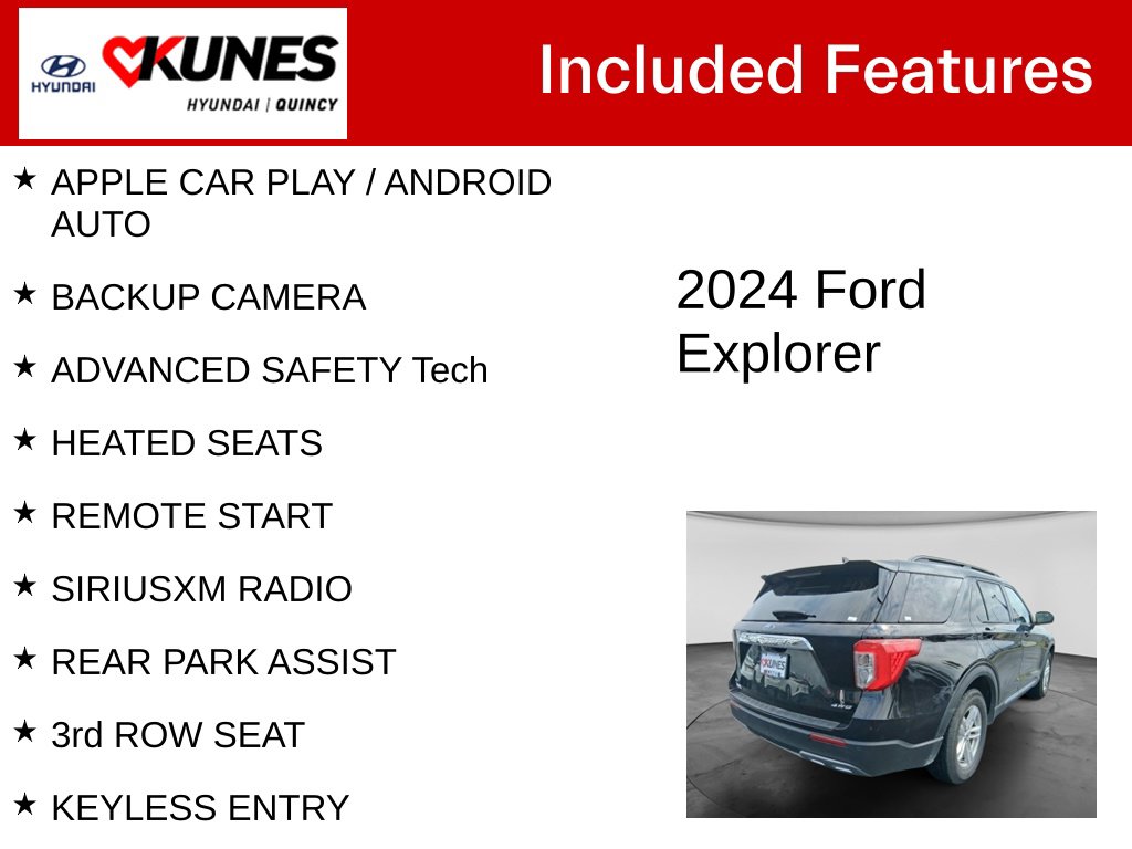 Used 2024 Ford Explorer XLT SUV