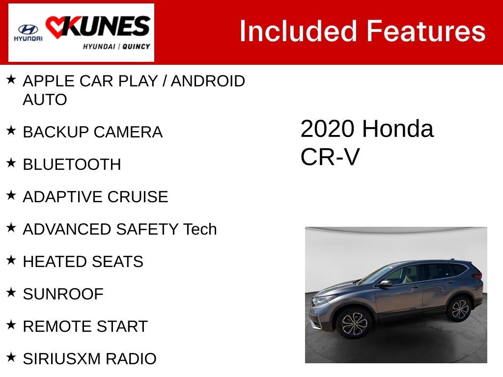 Used 2020 Honda CR-V EX AWD SUV