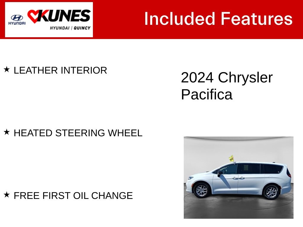 Used 2024 Chrysler Pacifica Touring L Van Passenger Van