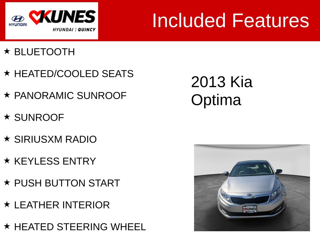 Used 2013 Kia Optima EX Sedan
