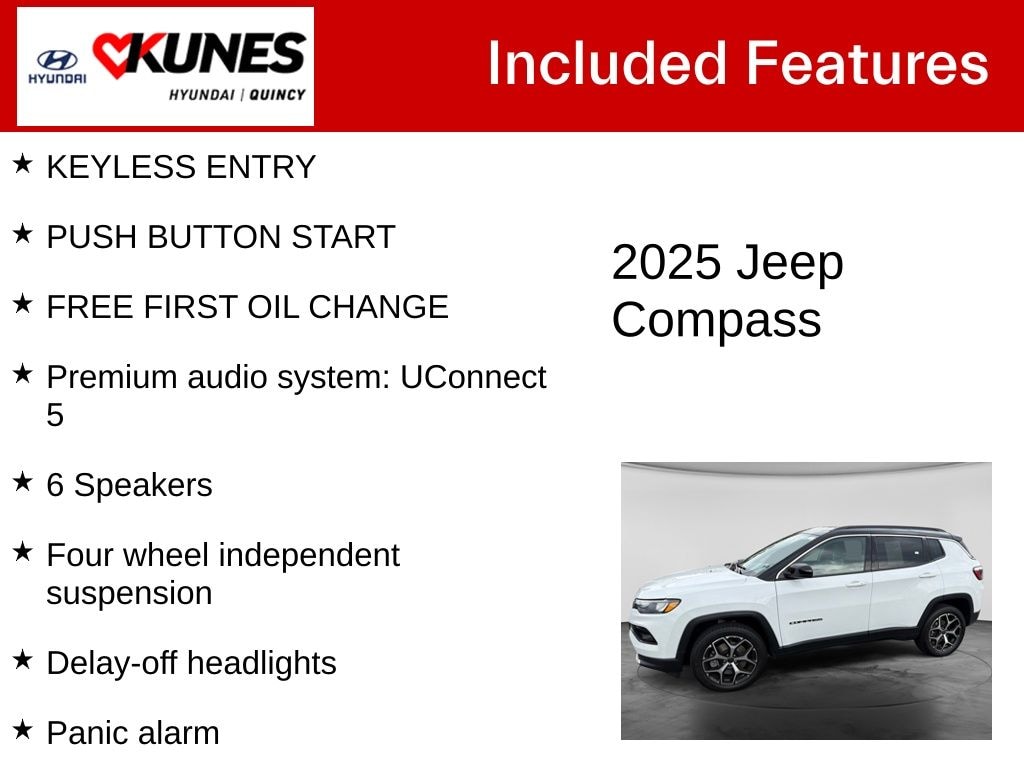 Used 2025 Jeep Compass Limited SUV