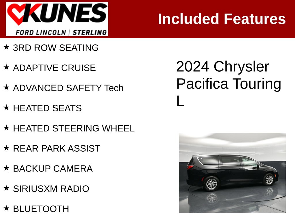 Used 2024 Chrysler Pacifica Touring L Minivan/Van