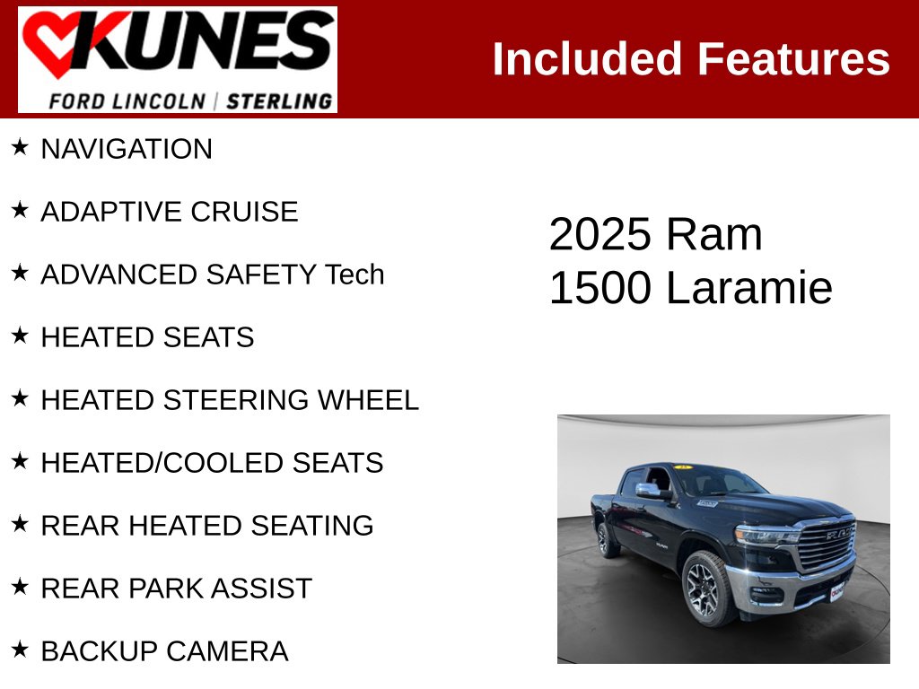 Certified 2025 Ram 1500 Laramie Truck