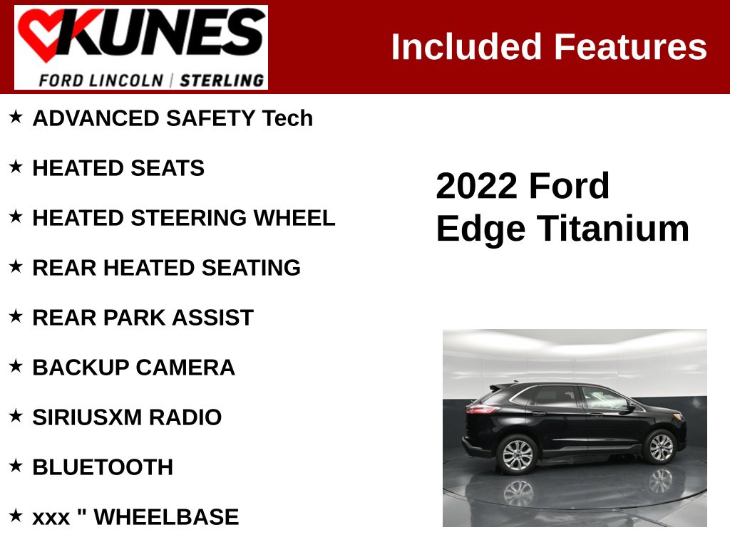 Used 2022 Ford Edge Titanium SUV