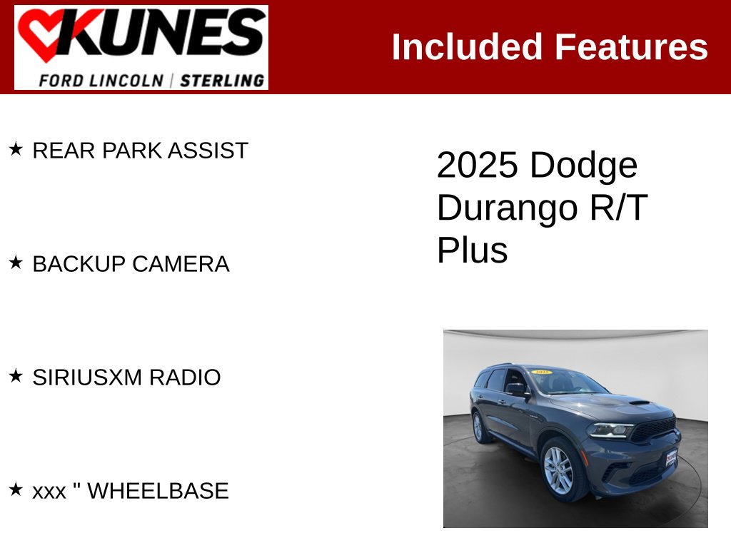 Used 2025 Dodge Durango R/T Plus SUV