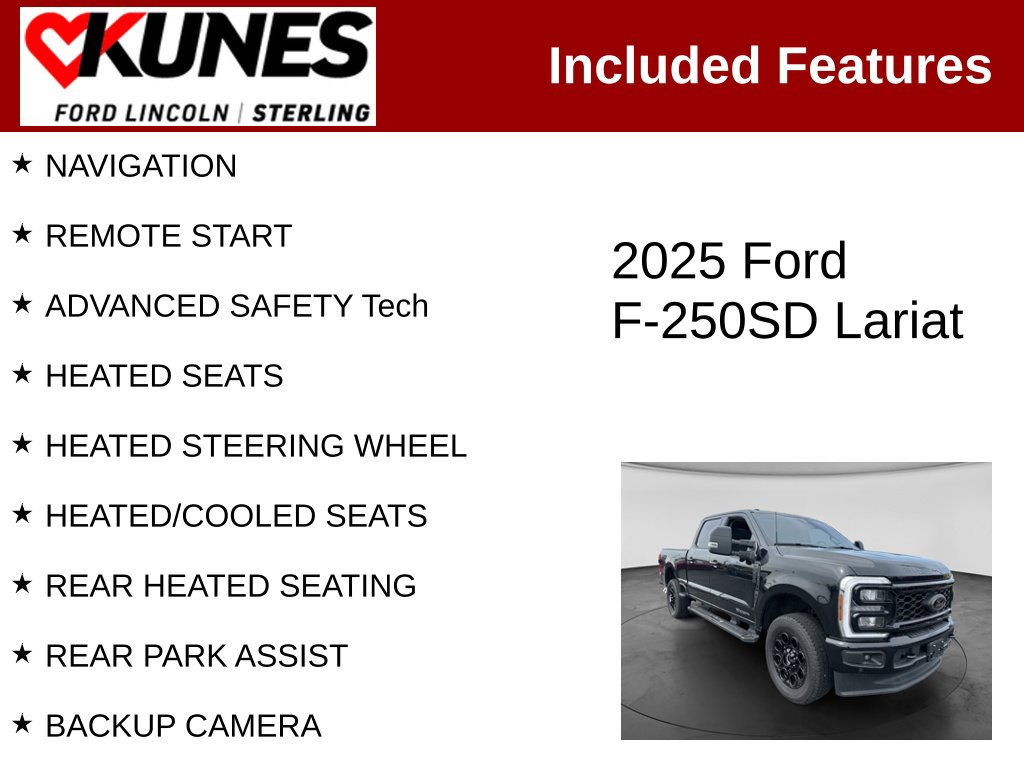 Certified 2025 Ford F-250SD Lariat Truck