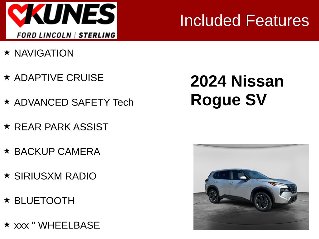 Certified 2024 Nissan Rogue SV SUV