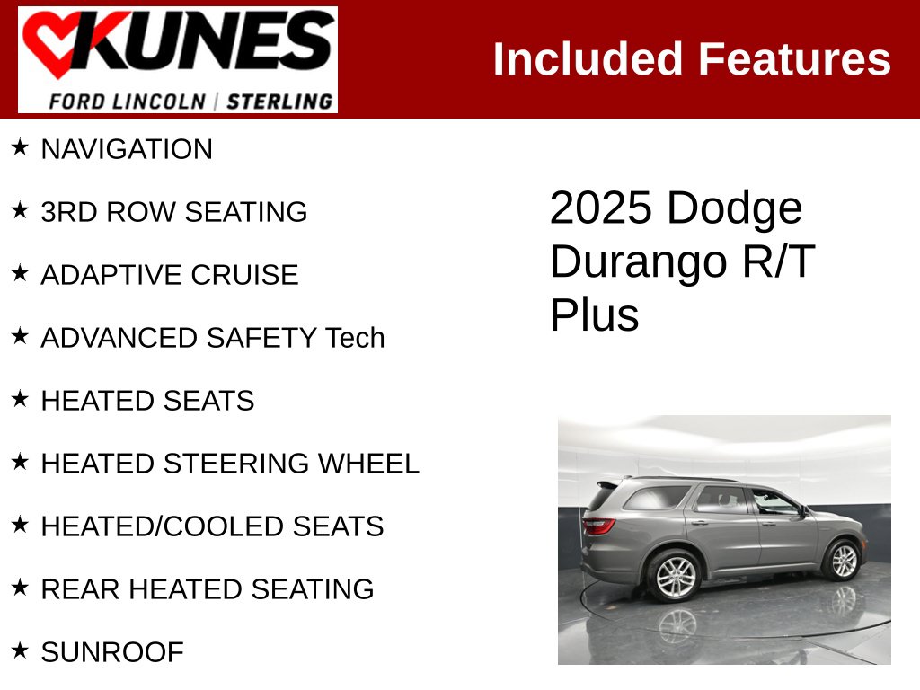 Used 2025 Dodge Durango R/T Plus SUV
