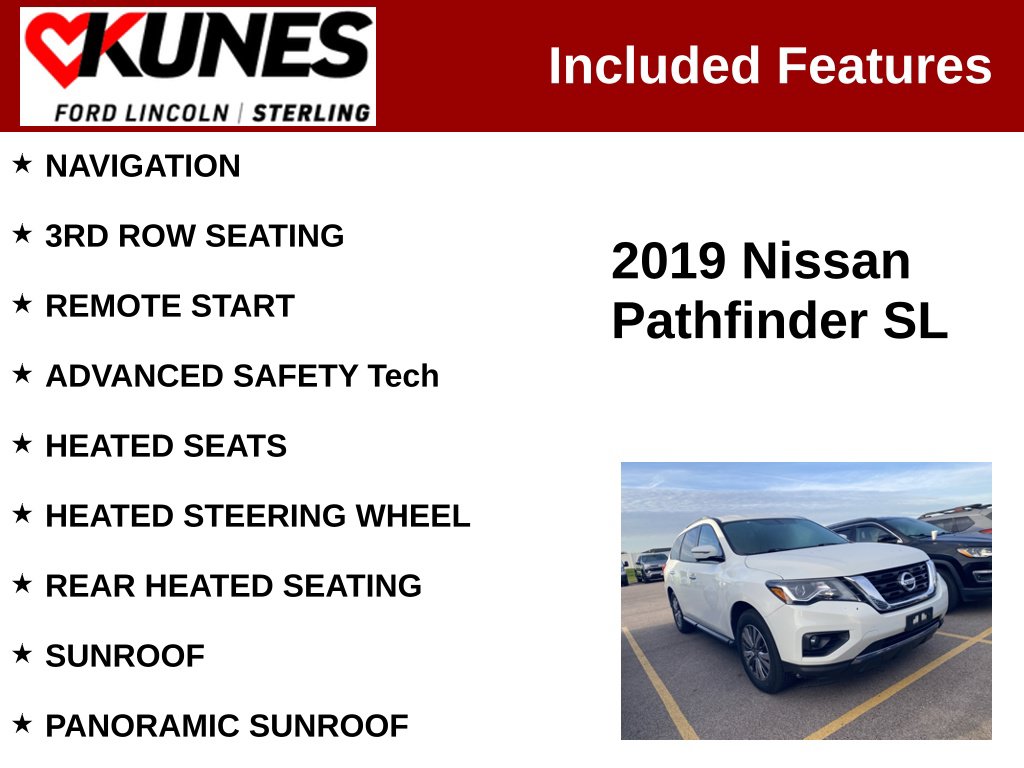 Used 2019 Nissan Pathfinder SL SUV