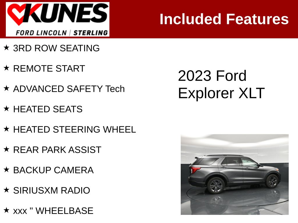 Used 2023 Ford Explorer XLT SUV
