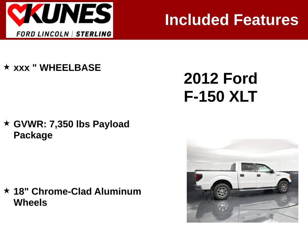 Used 2012 Ford F-150 XLT Truck