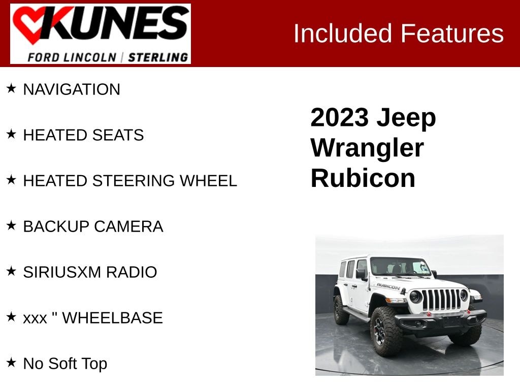 Used 2023 Jeep Wrangler Rubicon SUV