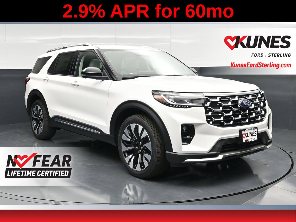 New 2026 Ford Explorer Platinum SUV