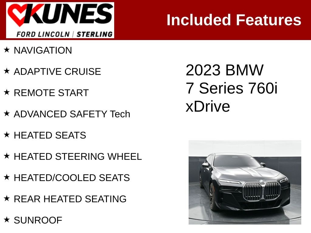 Certified 2023 BMW 7 Series 760i xDrive Sedan