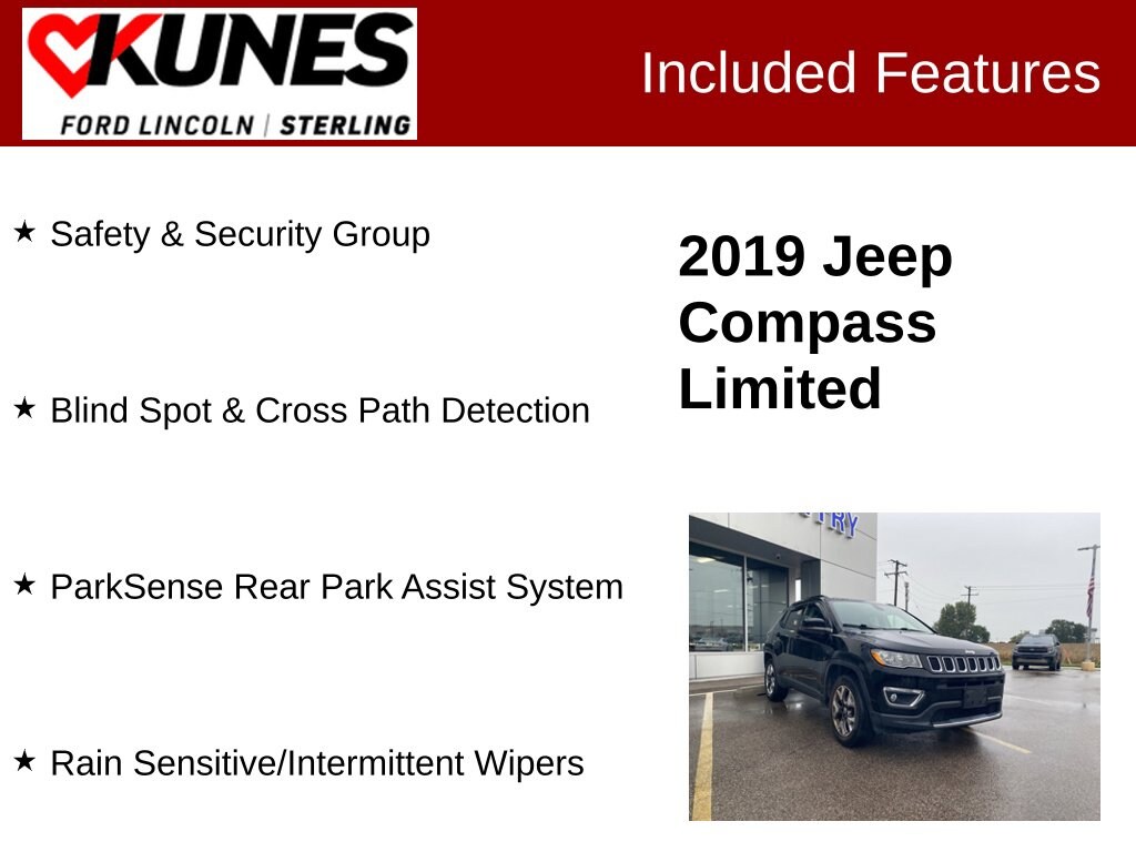 Certified 2019 Jeep Compass Limited SUV