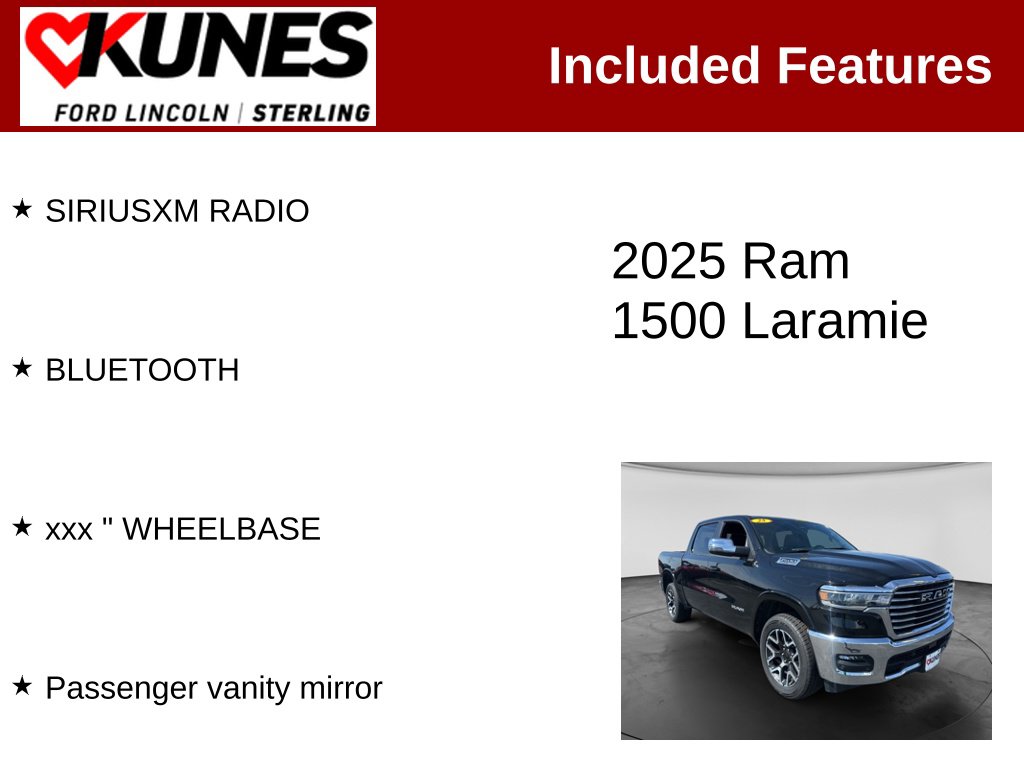 Certified 2025 Ram 1500 Laramie Truck