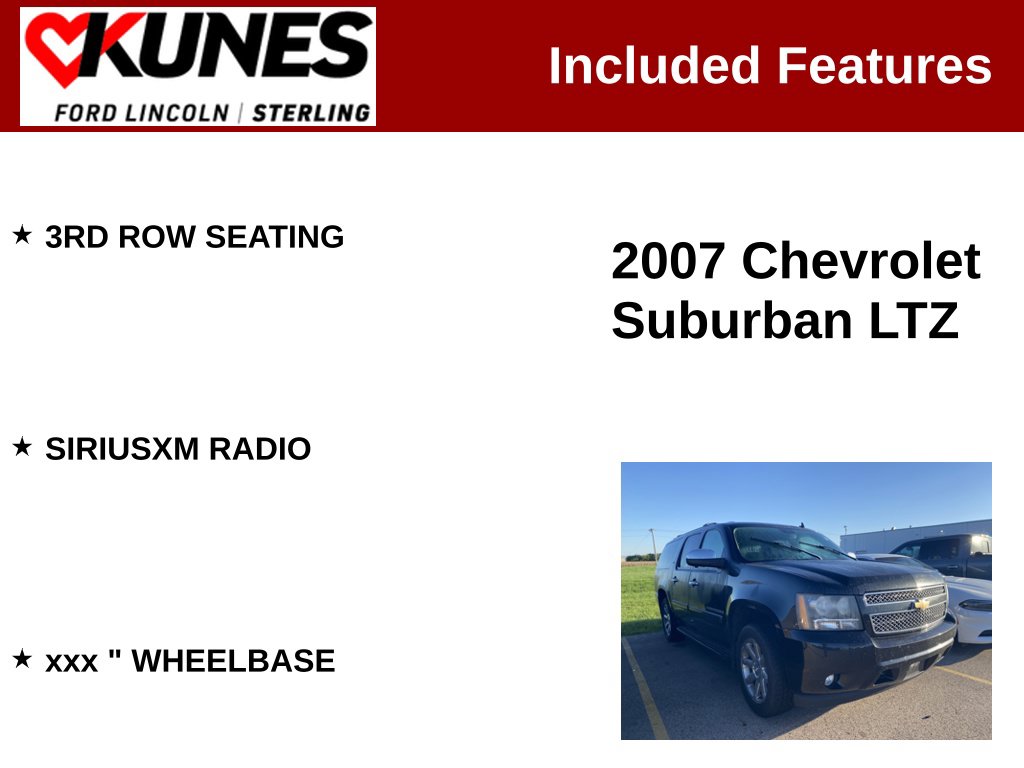 Used 2007 Chevrolet Suburban 1500 LTZ SUV