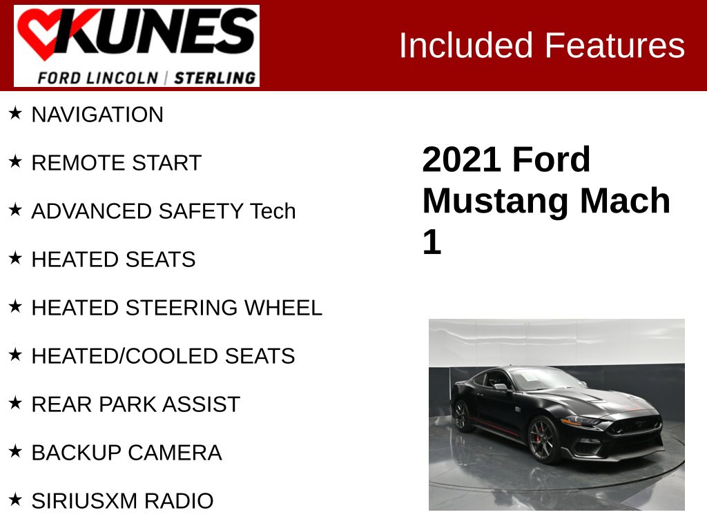 Certified 2021 Ford Mustang Mach 1 700A Coupe